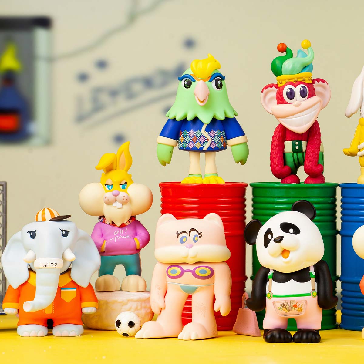 COOLRAINLABO Oh Face Series - POP MART (United States)