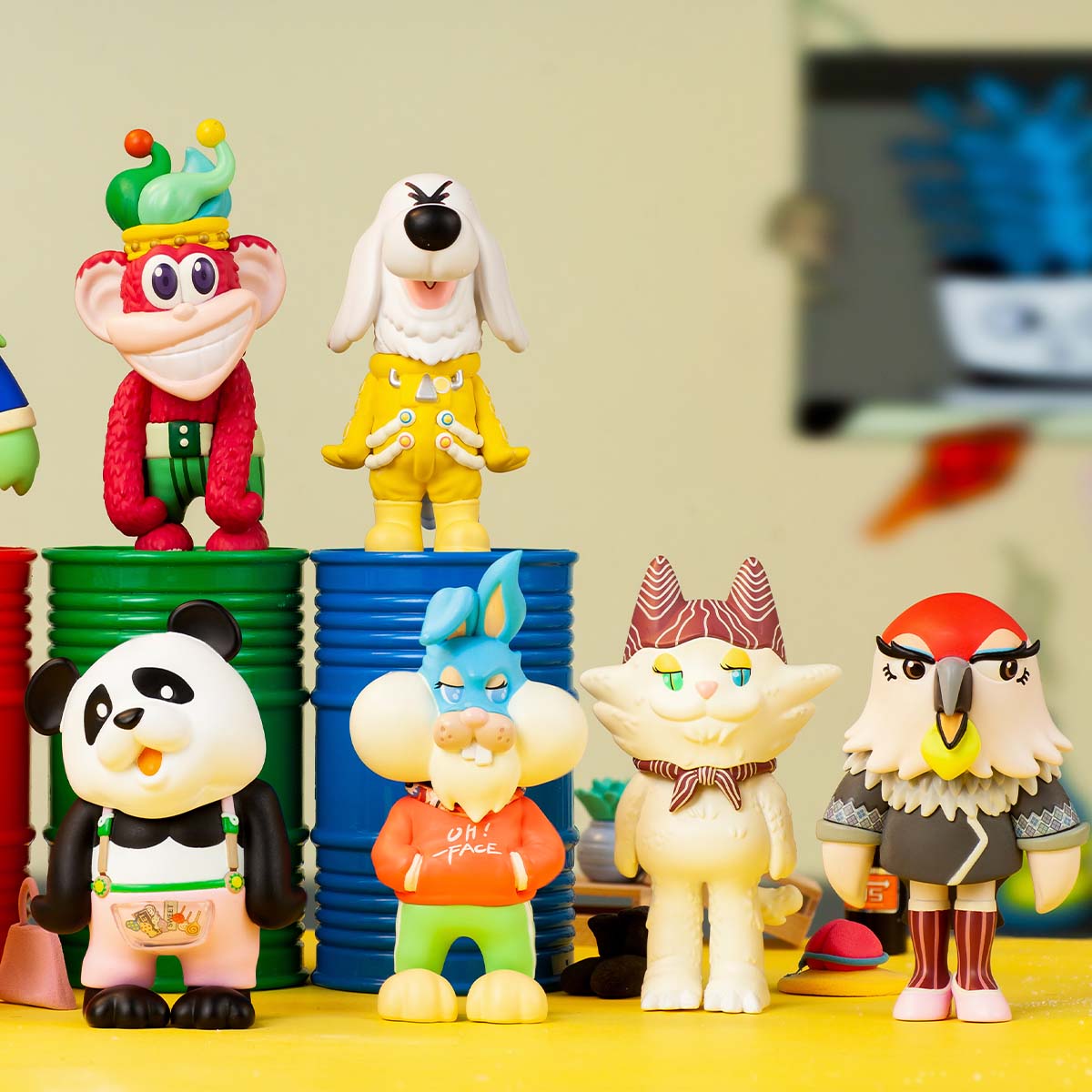 COOLRAINLABO Oh Face Series - POP MART (United States)