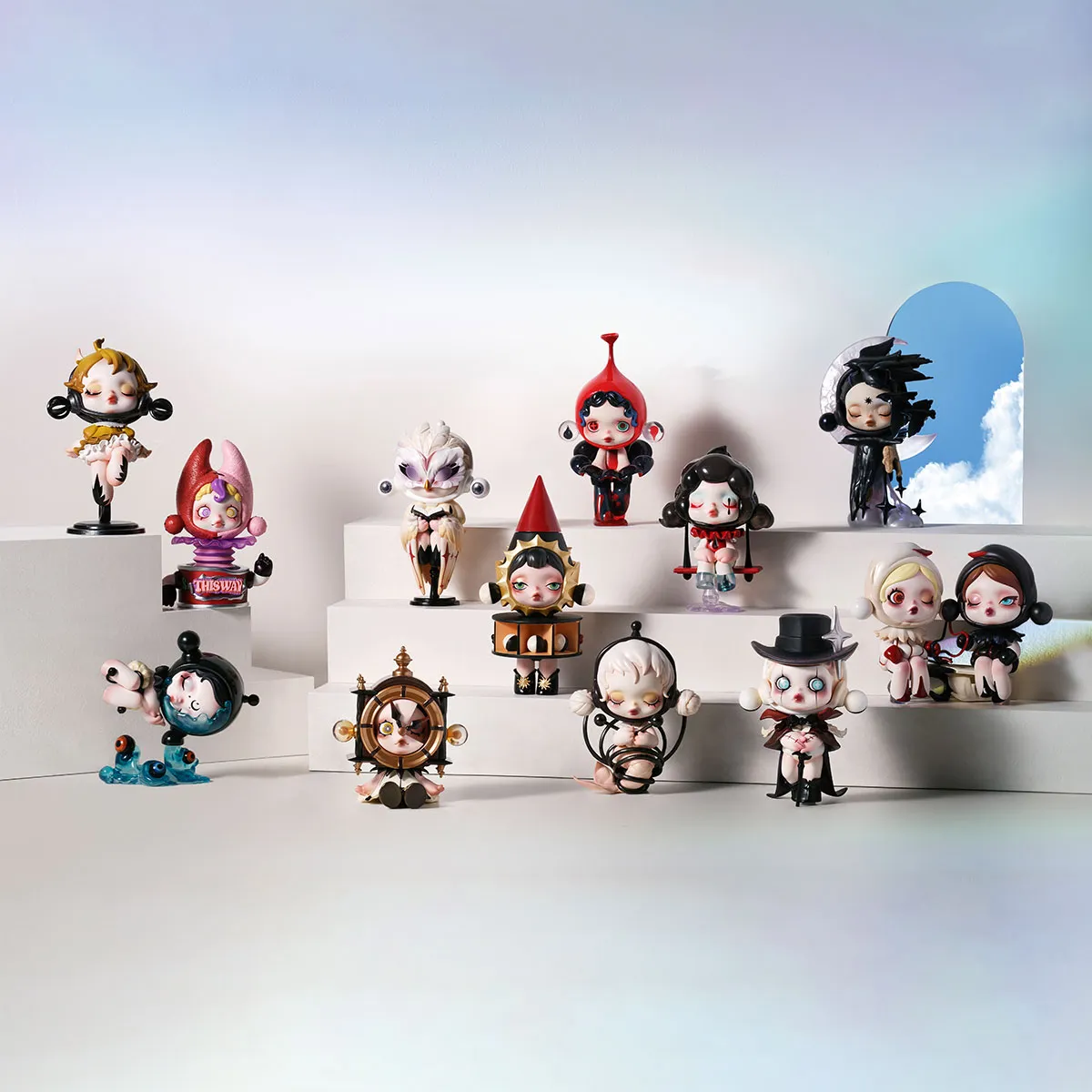 SKULLPANDA – Colección "Image of Reality" Cajas Misteriosas de Figuras Coleccionables