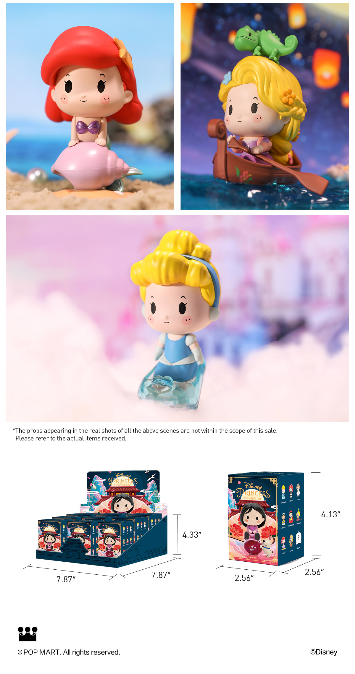 Disney Princess Exclusive Ride Series - POP MART (United States)