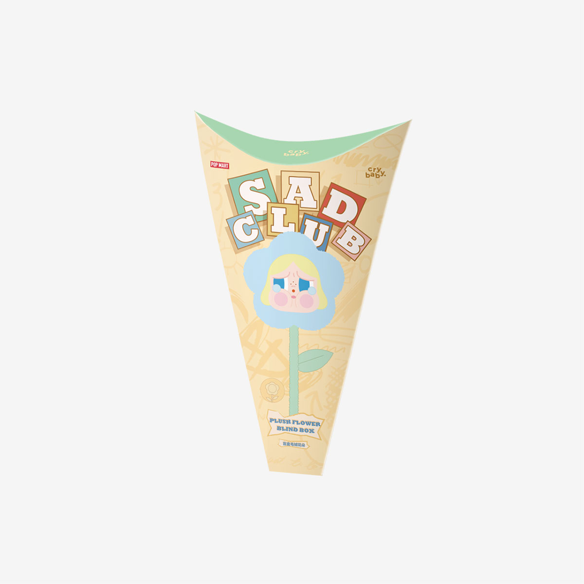 CRYBABY Sad Club Series | Plush Flower Blind Box - POP MART
