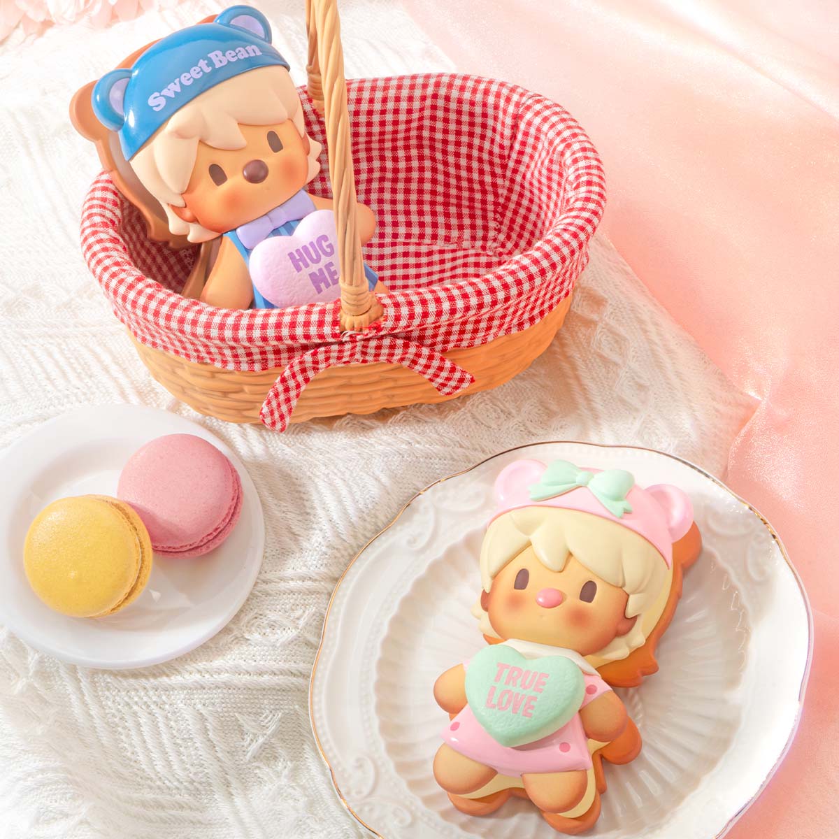 Sweet Bean Cookie Basket Figurine | Designer Figurines - POP Sweet Bean Cookie Basket Figurine | Designer Figurines - POP