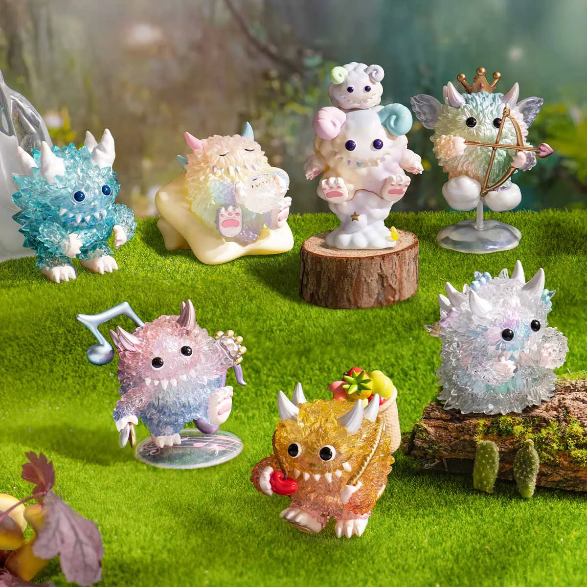 INSTINCTOY Monster Fluffy Joyful Life Series | Blind Boxes - POP  