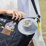 POP MART-THE MONSTERS FALL IN WILD SERIES-Denim Messenger Bag - Banner 2