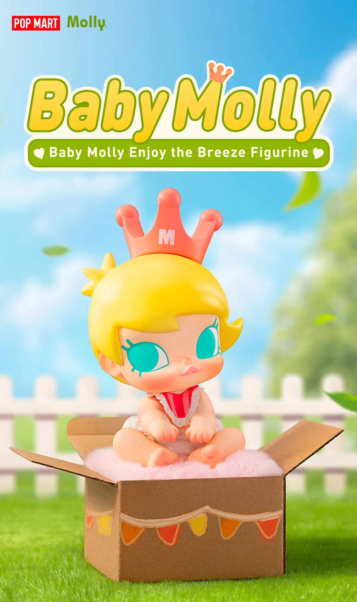 Baby Molly Enjoy the Breeze Figurine - POP MART (United States)