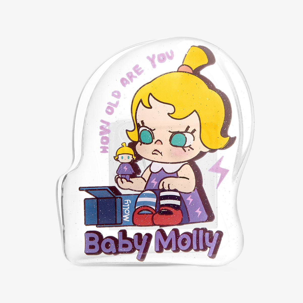 Baby Molly When I was Three! Series-Acrylic Clip Blind Box - POP