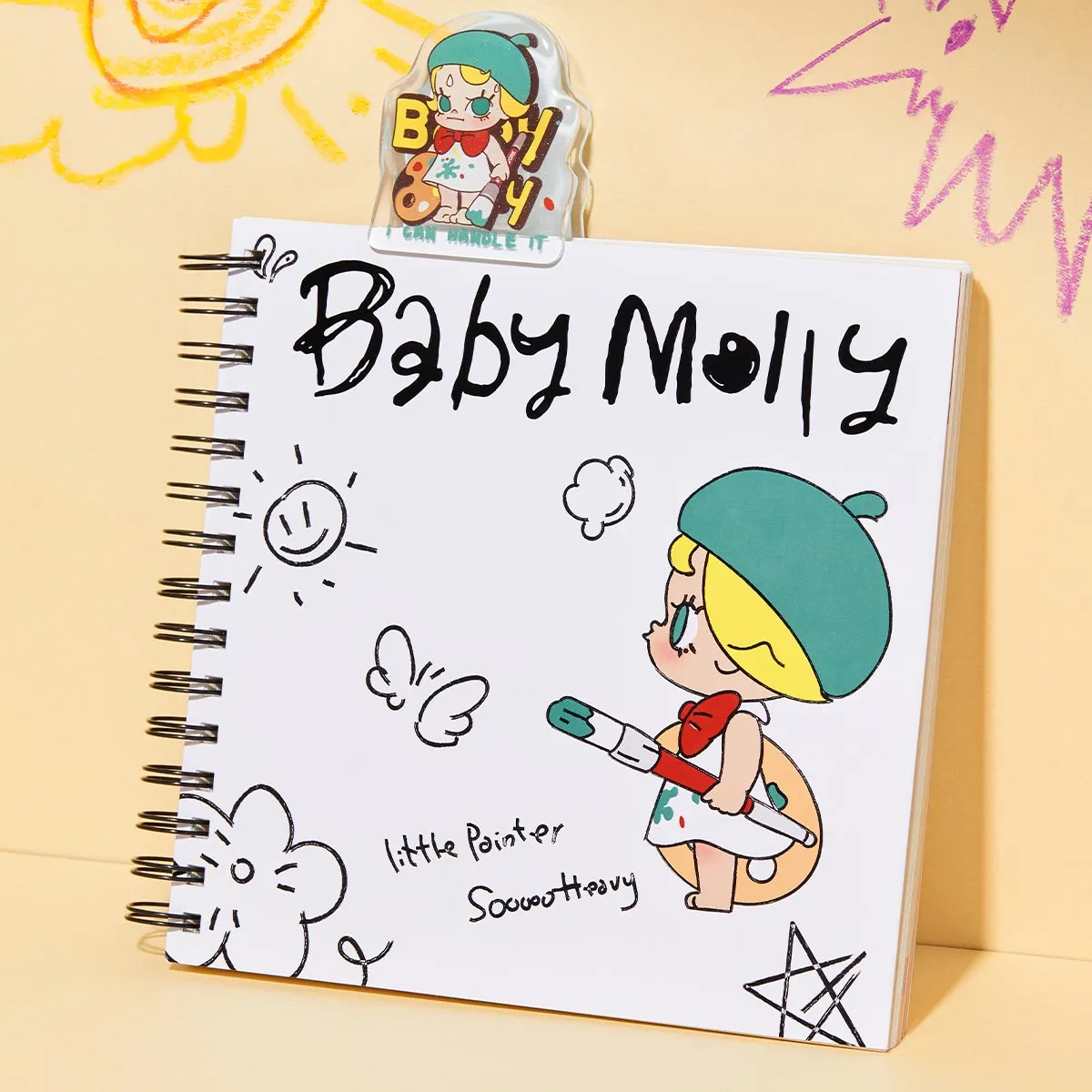 Baby Molly When I was Three! Series-Sketch Book - POP MART (United States), image size:1200x1200