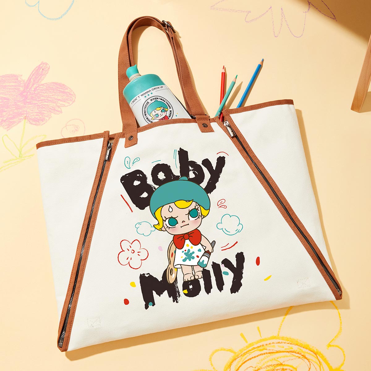Baby Molly When I was Three! Series-Shoulder Bag - POP MART