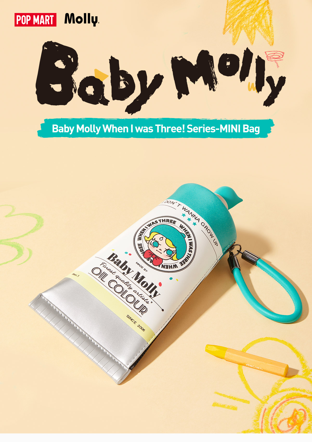 Baby Molly When I was Three! ショルダーバッグ - POP MART