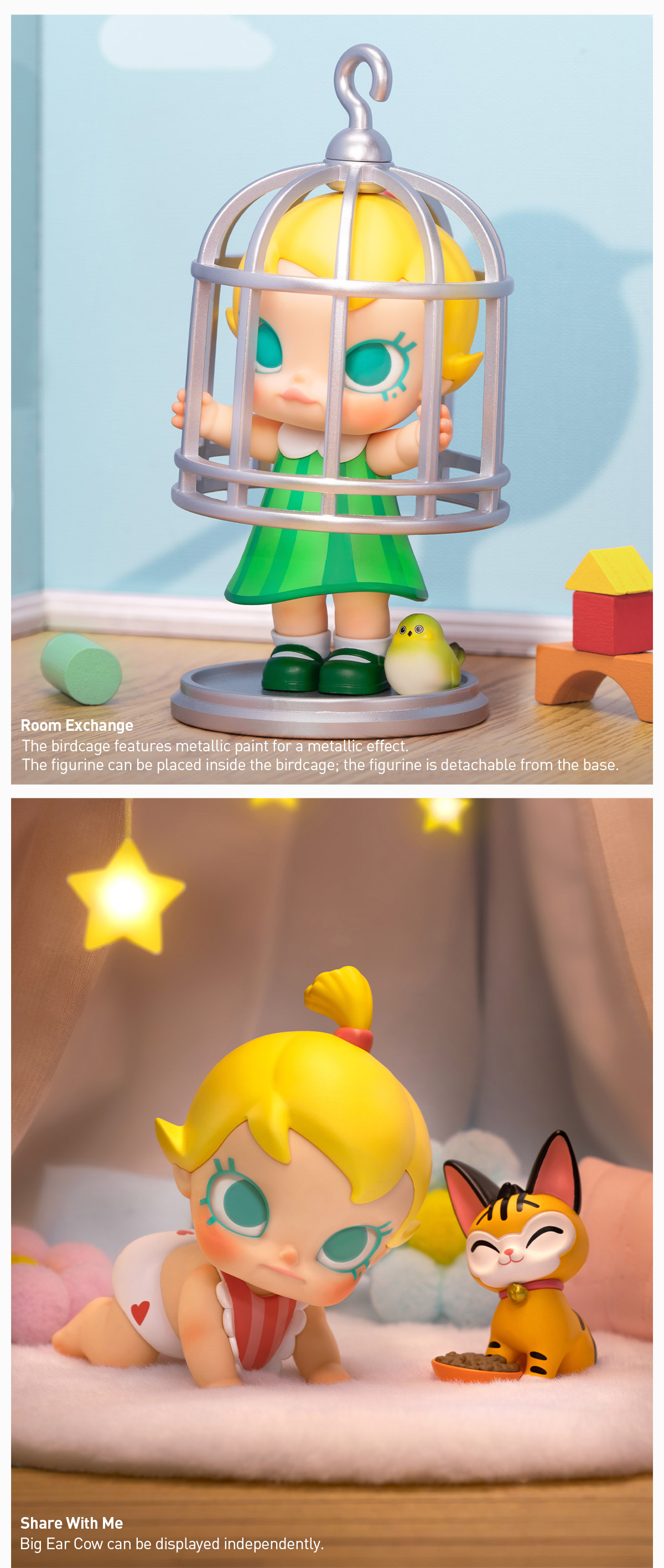 POP NOW:Baby Molly When I was Three！Series Figures - POP MART