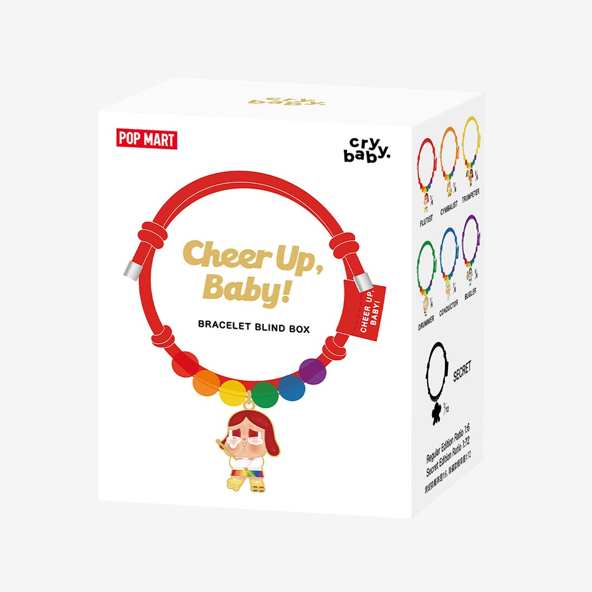 CRYBABY CHEER UP, BABY! SERIES-Bracelet Blind Box - POP MART 