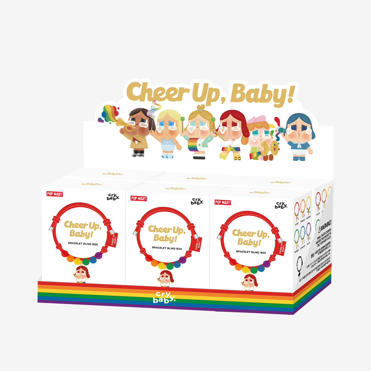 CRYBABY CHEER UP, BABY シリーズ ブレスレット CRYBABY CHEER UP, BABY! シリーズ ブレスレット【ピース
