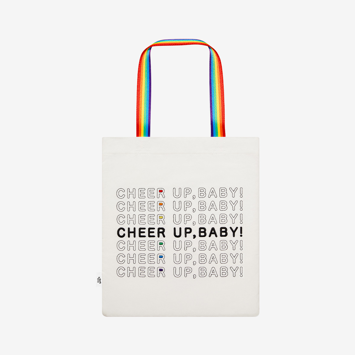 CRYBABY CHEER UP, BABY! SERIES-Canvas Bag (Color Ver.) - POP MART 
