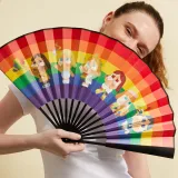 POP MART-CRYBABY CHEER UP, BABY! SERIES-Folding Fan - Banner 5