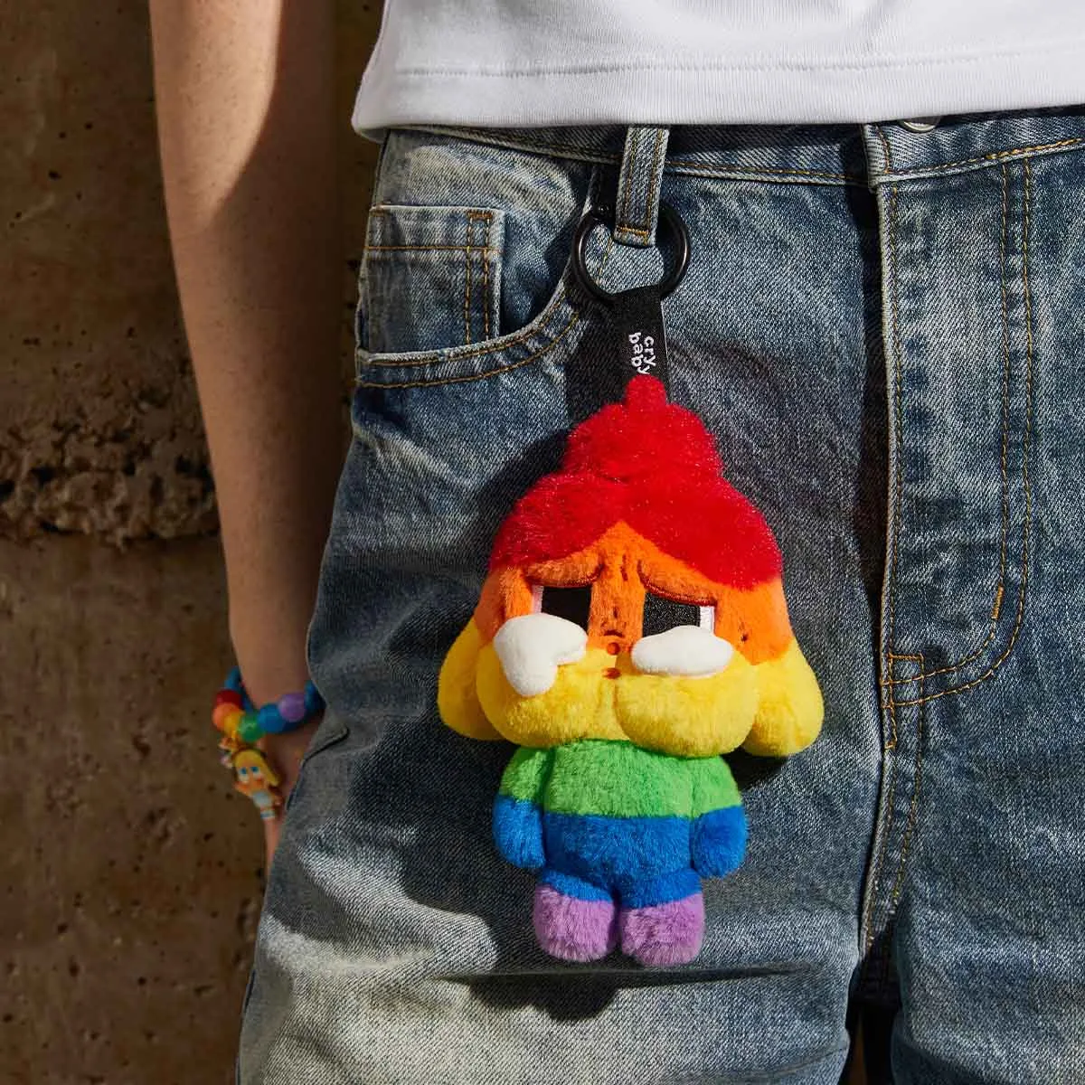 CRYBABY – Colección “¡Ánimo, Peque!” Colgantes de Peluche