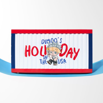 DIMOO'S HOLIDAY IN THE USA SERIES-Luminous Display Container | Display ...