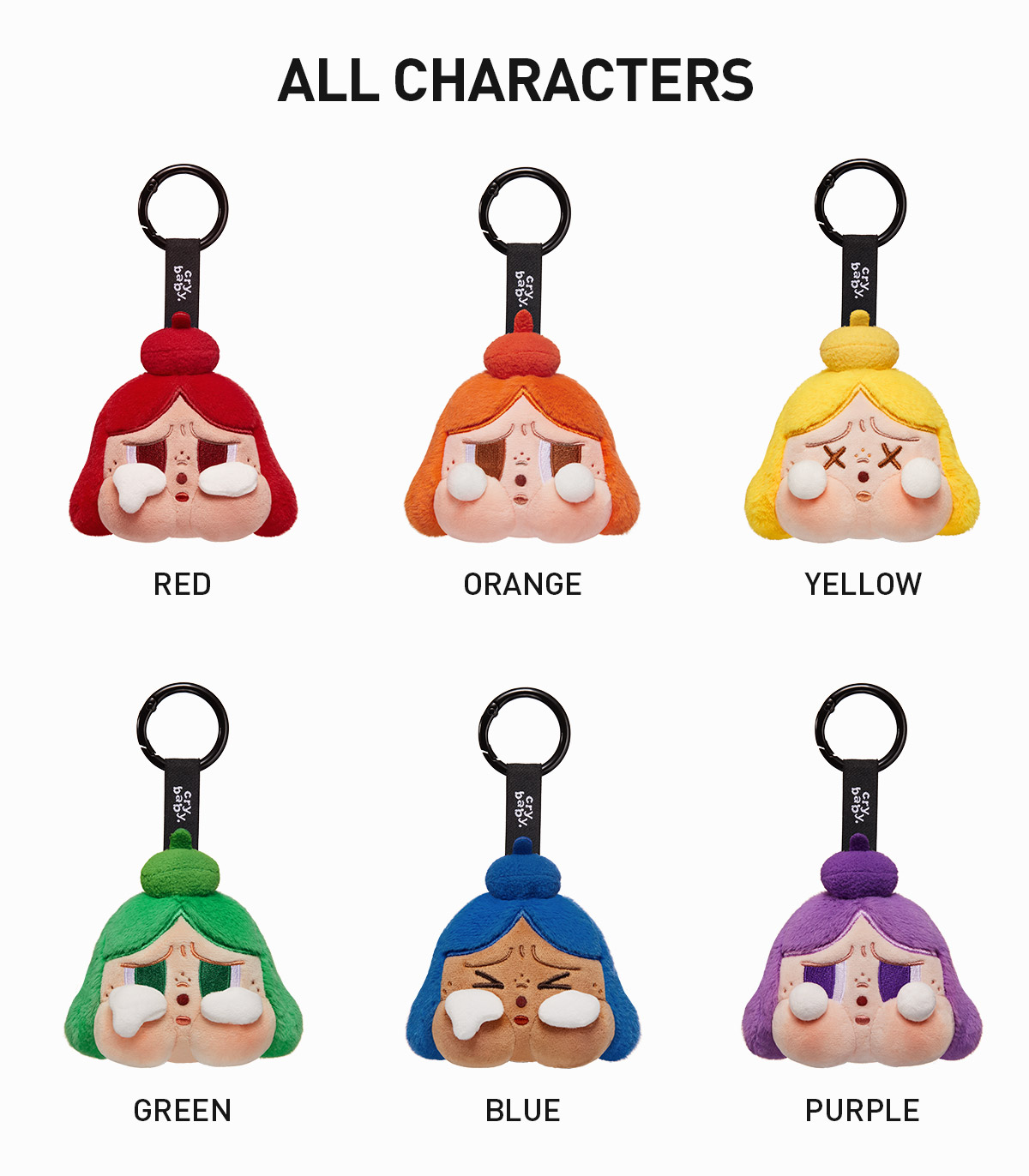 CRYBABY CHEER UP, BABY! SERIES-Plush Pendant Blind Box | Blind 