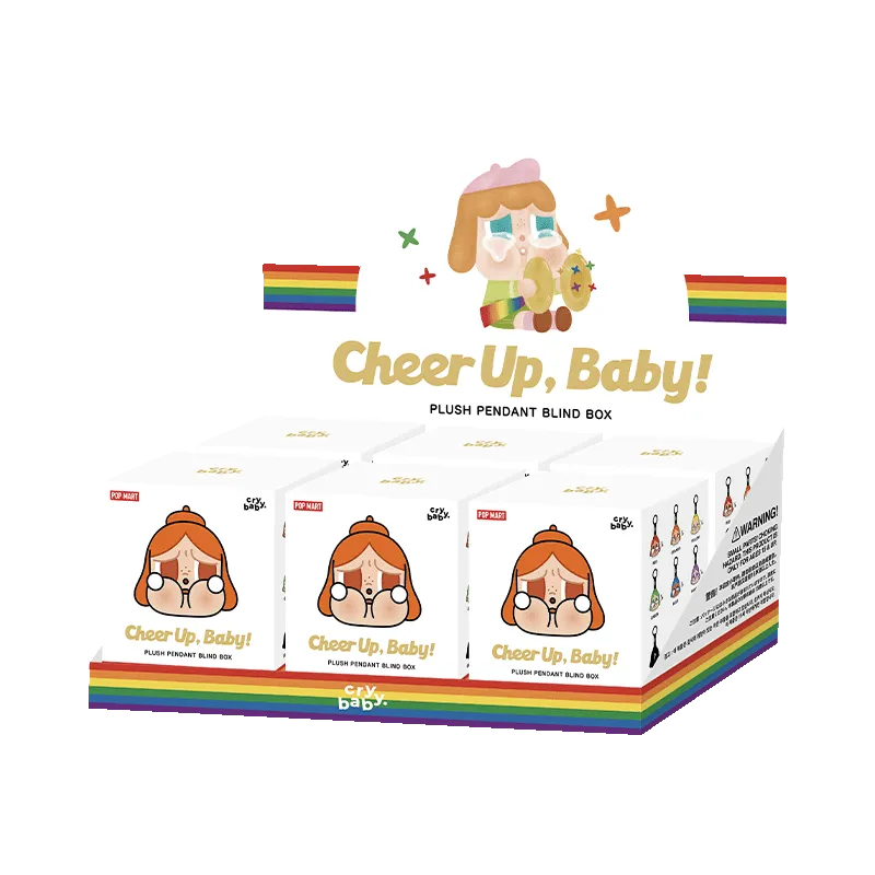 CRYBABY CHEER UP, BABY! SERIES-Plush Pendant Blind Box - POP MART