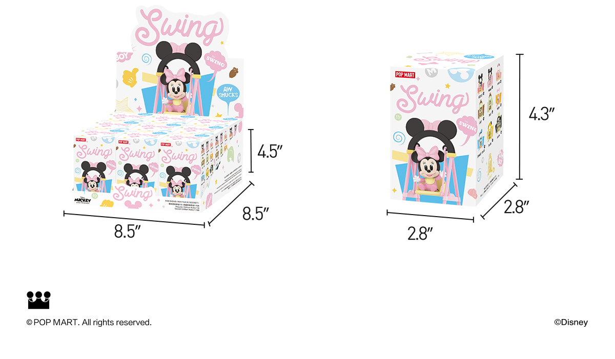 Secret Scrooge POP MART Disney Swing Series Mini Figure