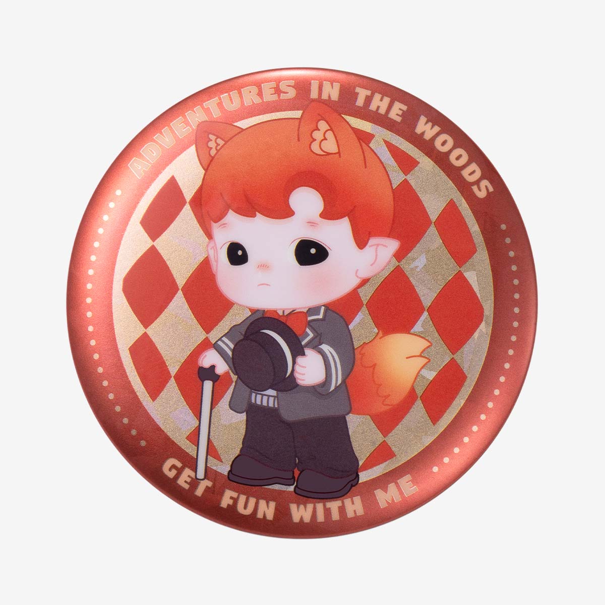 HACIPUPU Adventures In The Woods Series-Tinplate Badge Blind Box