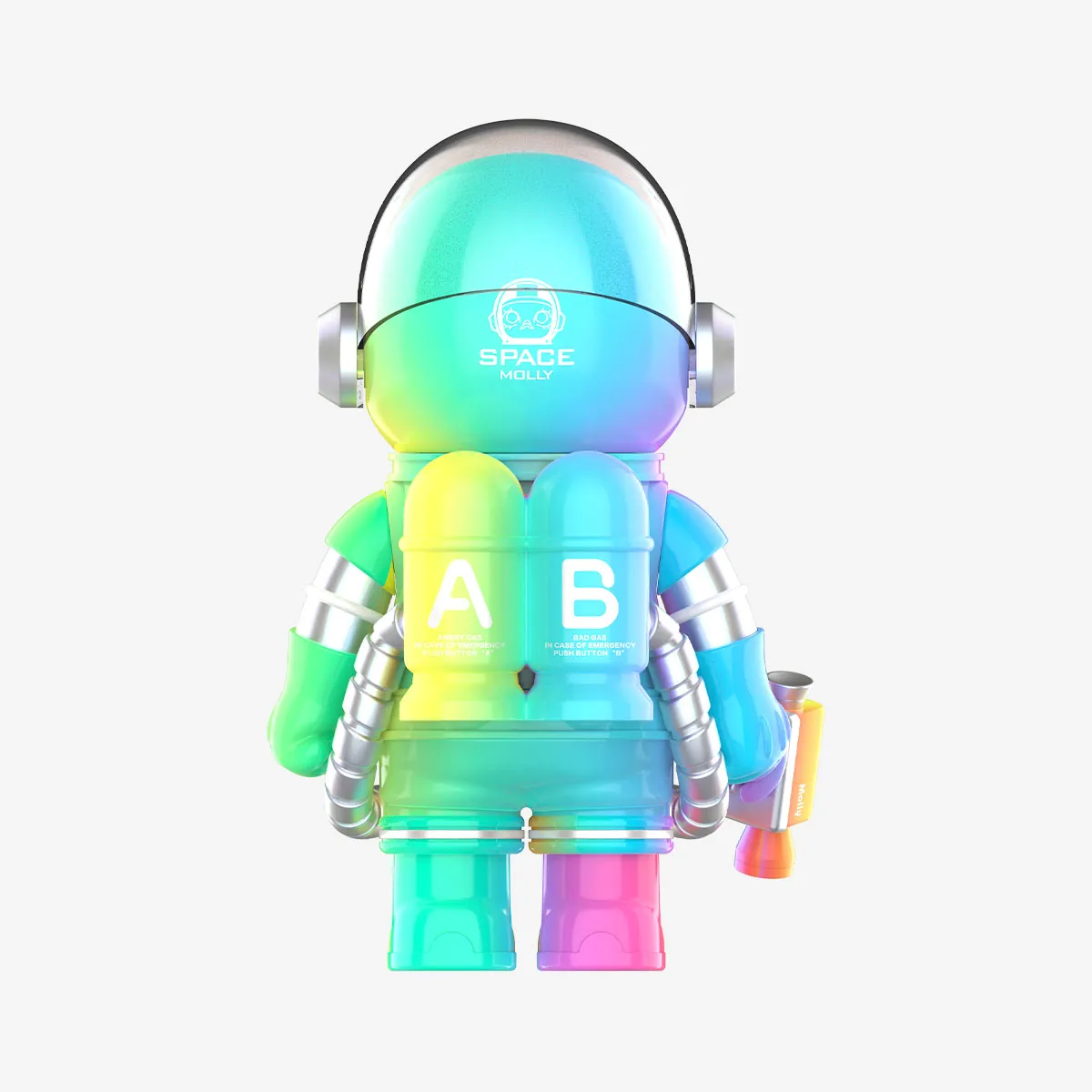 MEGA SPACE MOLLY 400% Rainbow | All MEGA - POP MART (United States)