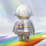 POP MART-MEGA SPACE MOLLY 400% Rainbow - Banner 8