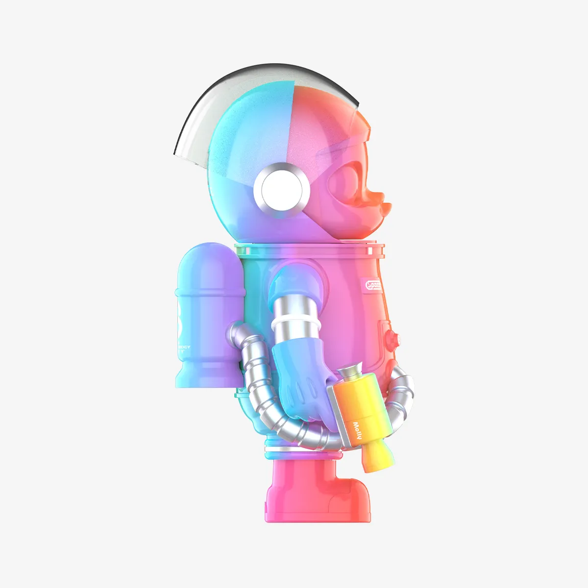 MEGA SPACE MOLLY 400% Rainbow | All MEGA - POP MART (United States)