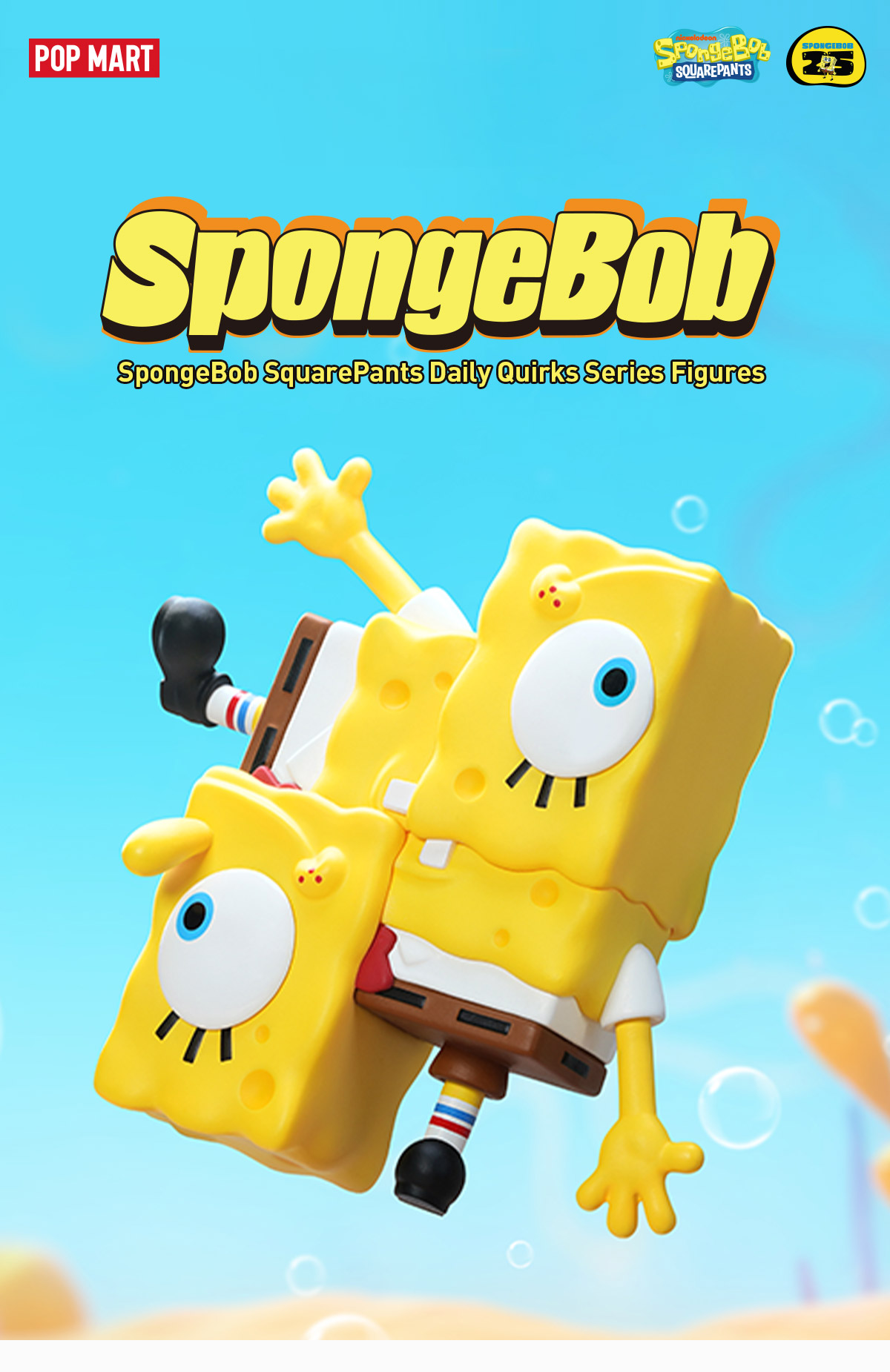 SpongeBob SquarePants Daily Quirks Series Figures | Blind