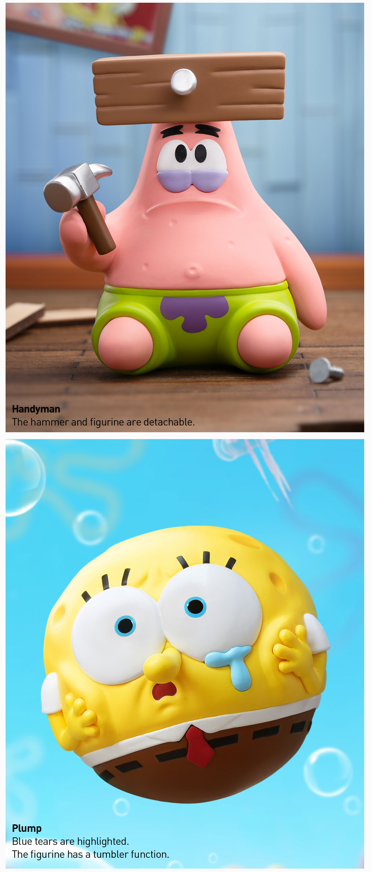 SpongeBob SquarePants Daily Quirks Series Figures | Blind