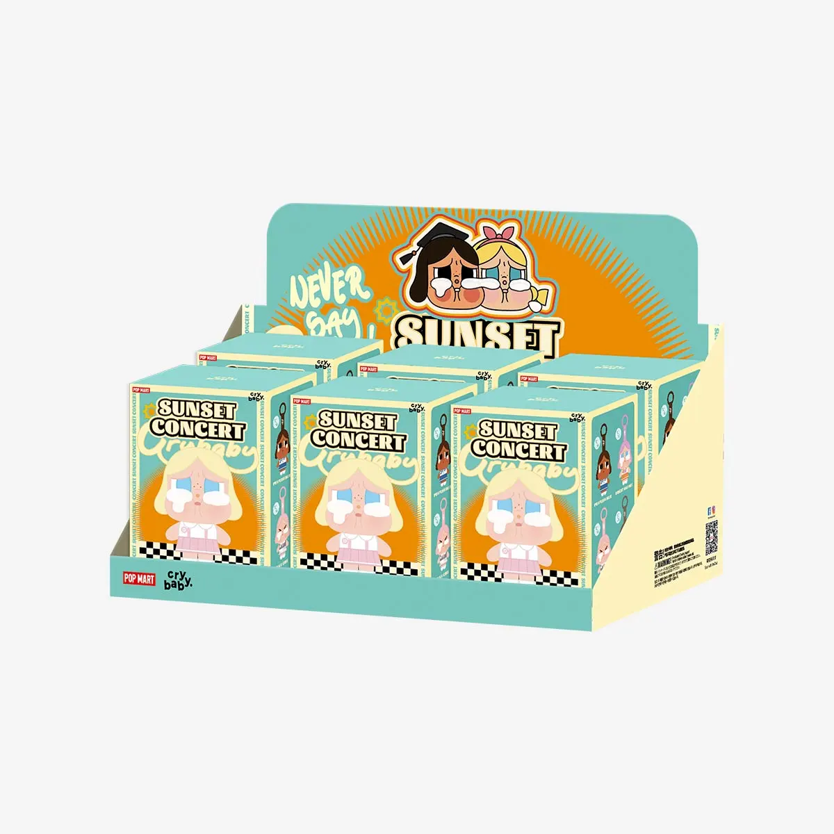 CRYBABY Sunset Concert Series-Plush Pendant Blind Box 