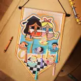 POP MART-CRYBABY Sunset Concert Series-Badge Flag - Banner 3