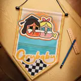 POP MART-CRYBABY Sunset Concert Series-Badge Flag - Banner 1
