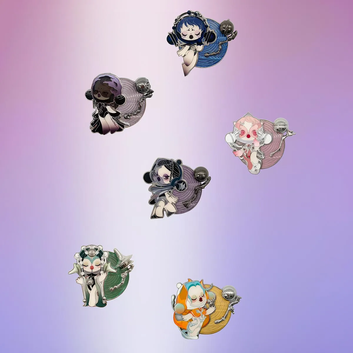 SKULLPANDA The Sound Series-Fridge Magnet Blind Box