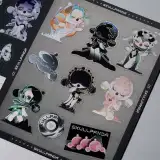 POP MART-SKULLPANDA The Sound Series-Stickers - Banner 1