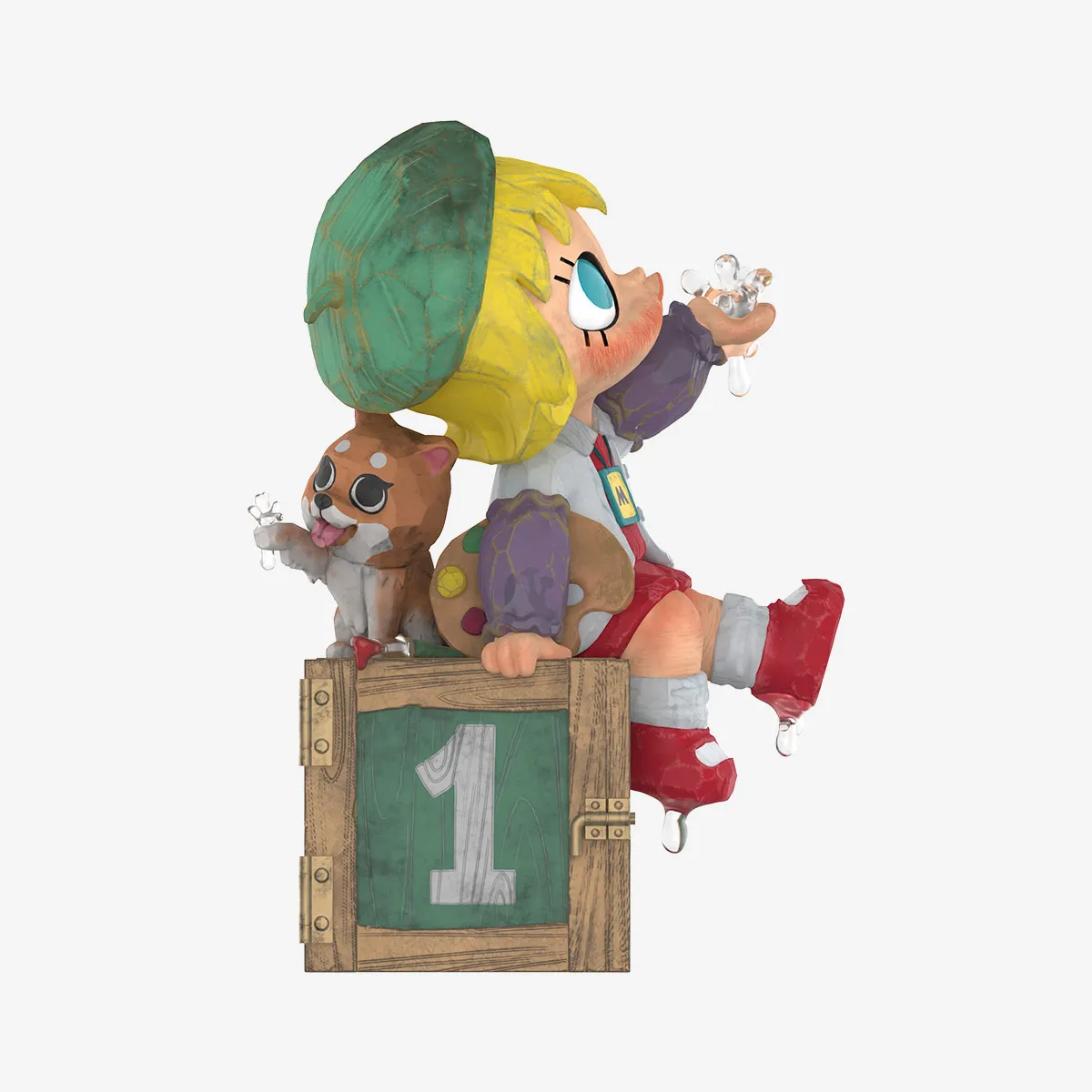 MOLLY Anniversary Statues Classical Retro 2 Series Figures