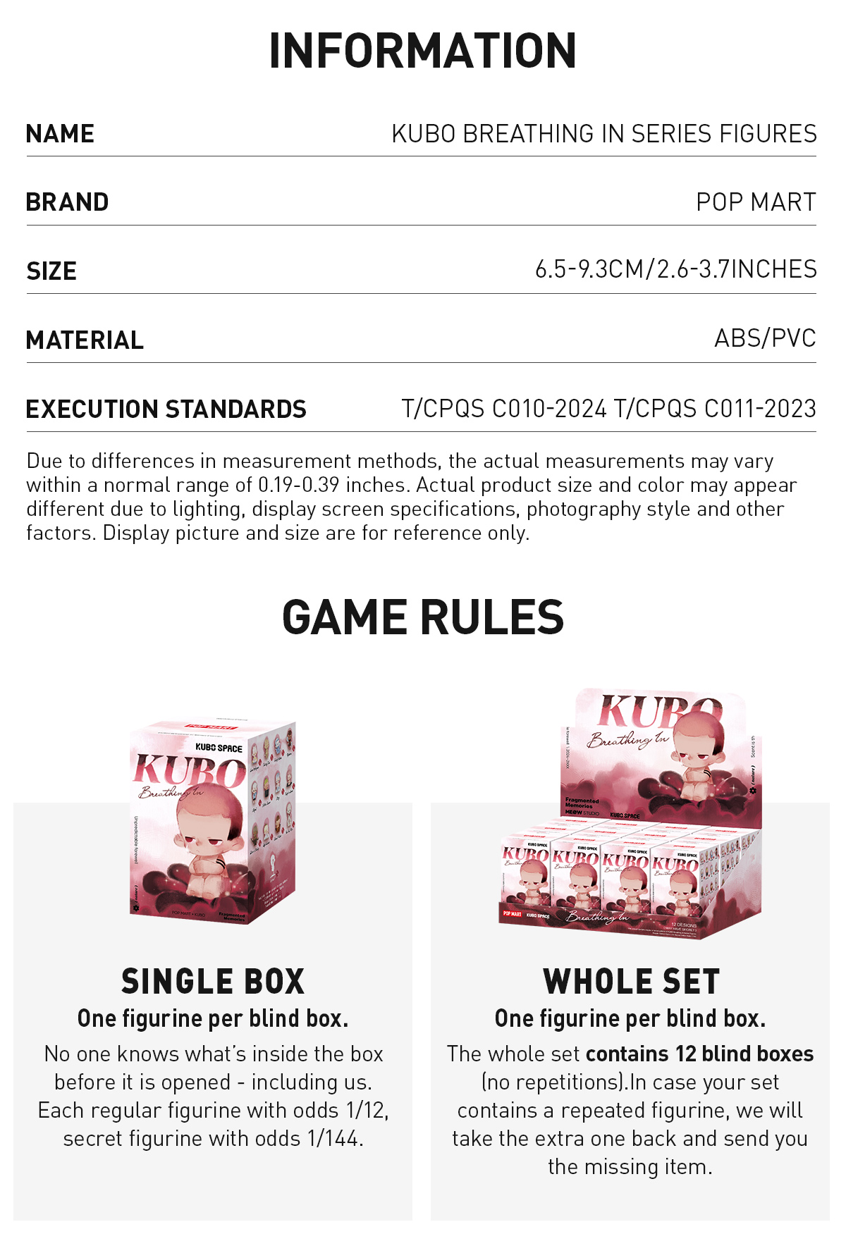 POP NOW:KUBO Breathing In Series Figures - POP MART (Canada)