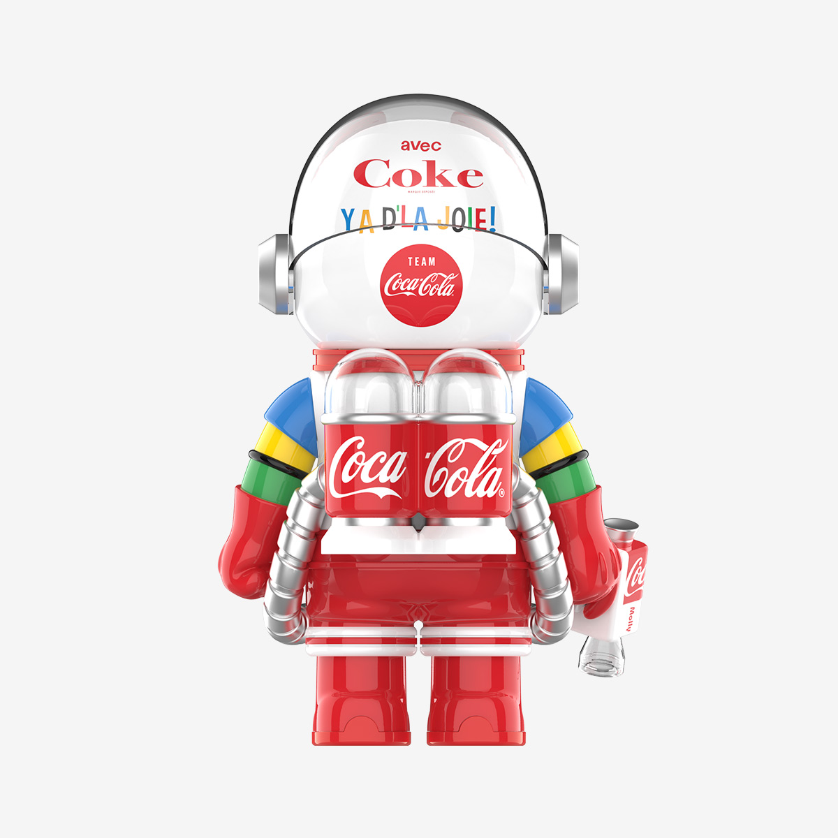 MEGA SPACE MOLLY 400% TEAM COCA-COLA | All MEGA - POP MART (United States)