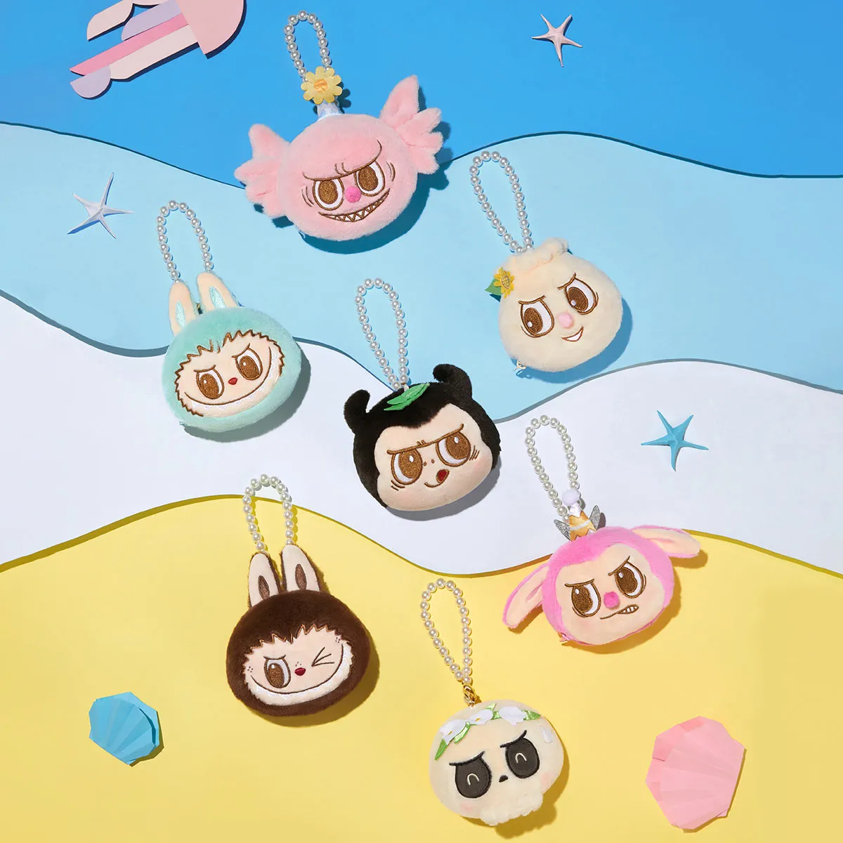 THE MONSTERS - "¡Fiesta bipolar!" Peluches Reversibles