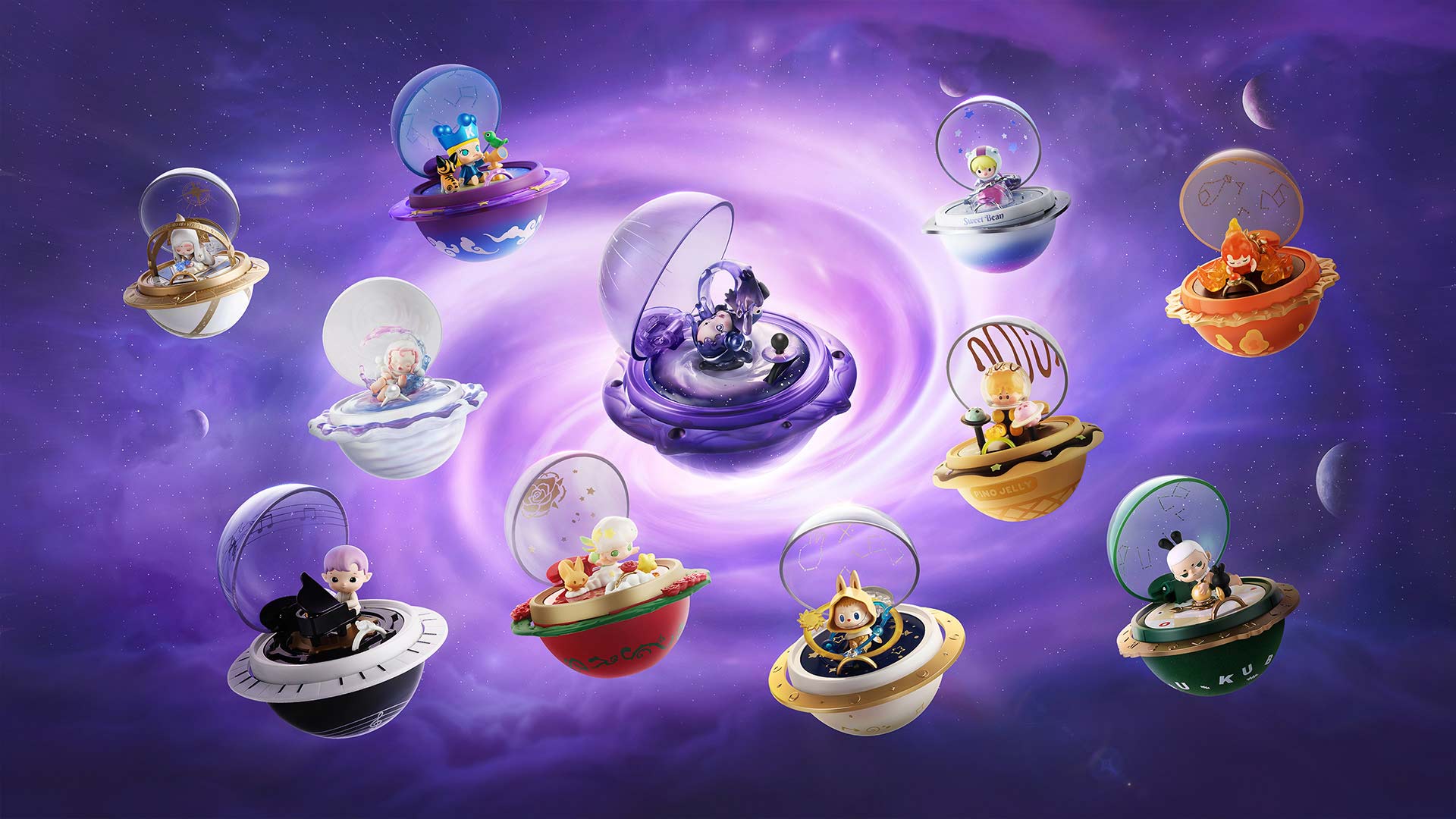 POP NOW:Romantic Ring Box Series 3 Scene Sets - POP MART