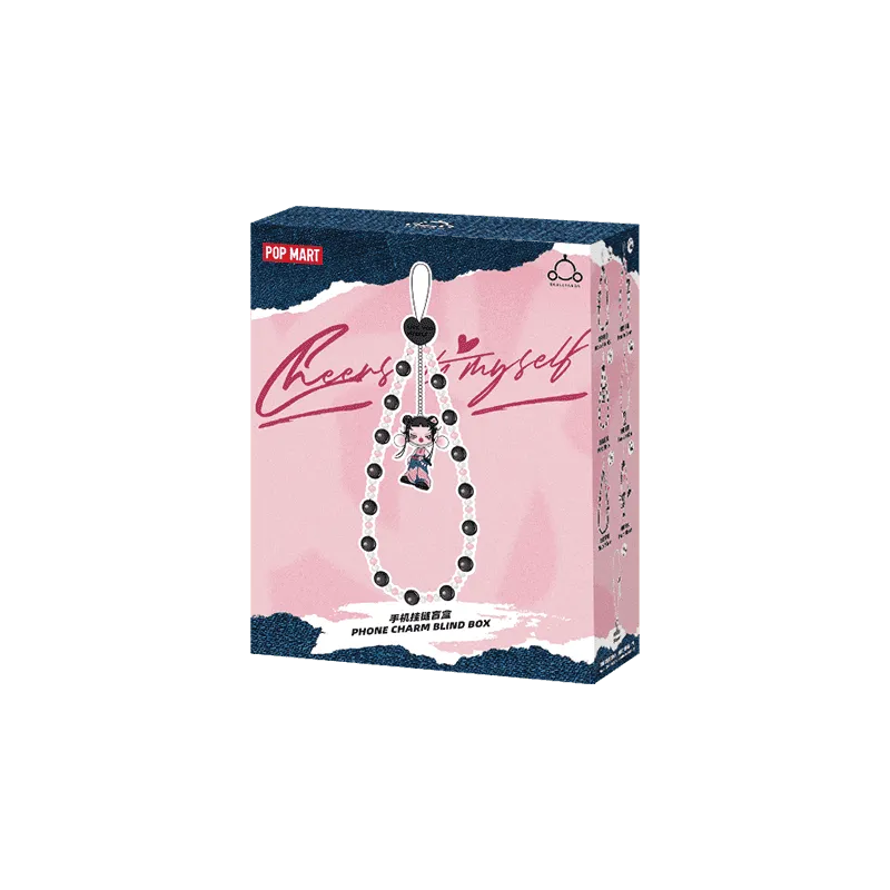 SKULLPANDA CHEERS TO MYSELF SERIES-Phone Charm Blind Box | Charm
