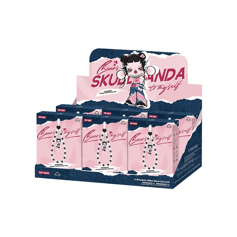 SKULLPANDA CHEERS TO MYSELF SERIES-Phone Charm Blind Box