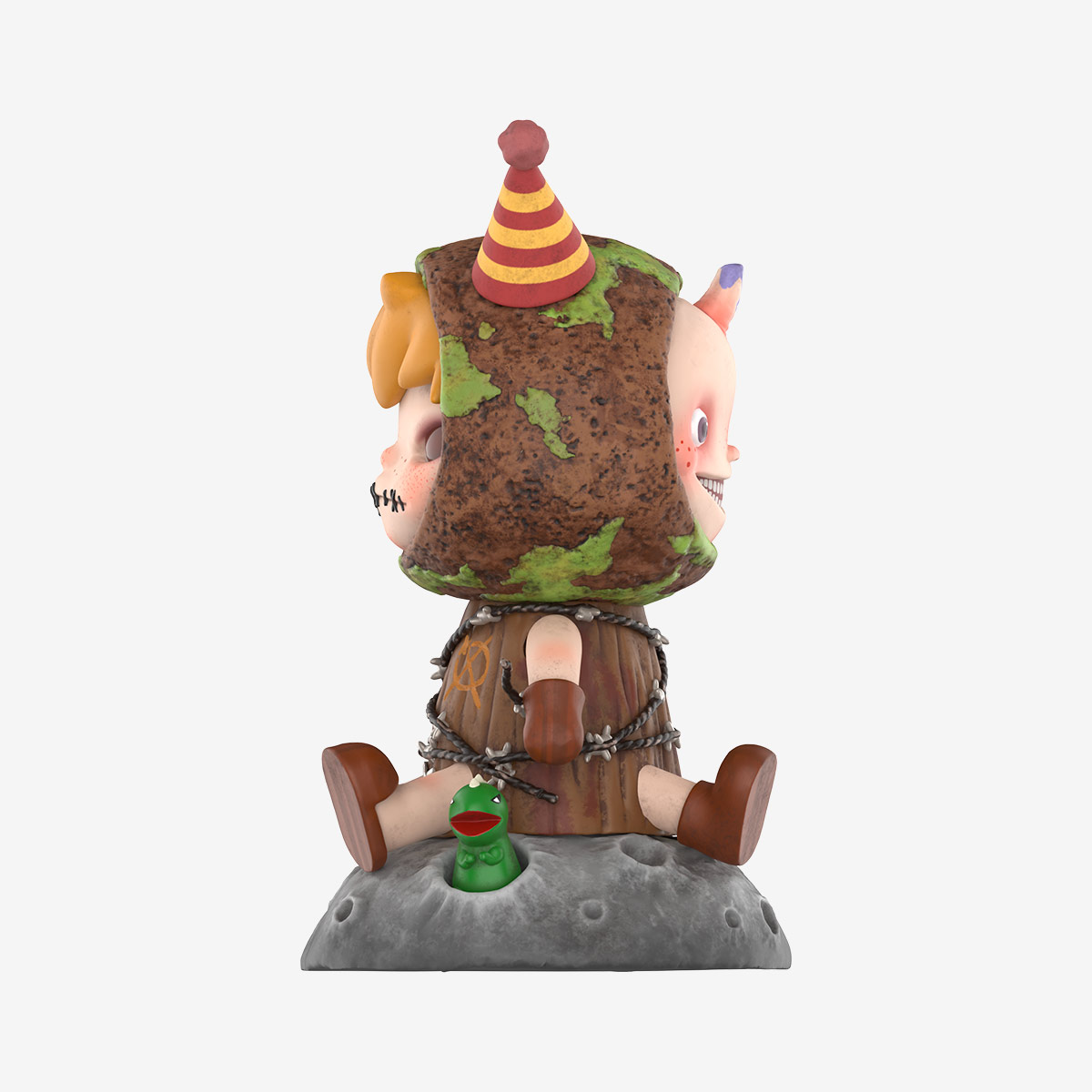 Amazon.com: POP MART Hirono x Polar Symbiosis Figure, 3.94