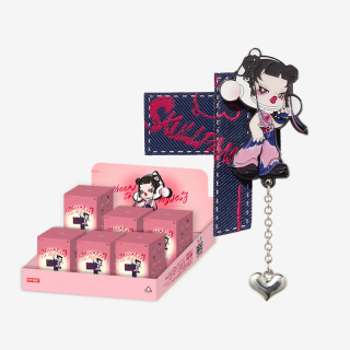 SKULLPANDA CHEERS TO MYSELF SERIES-Badge Pendant Blind Box - POP MART  (United States)