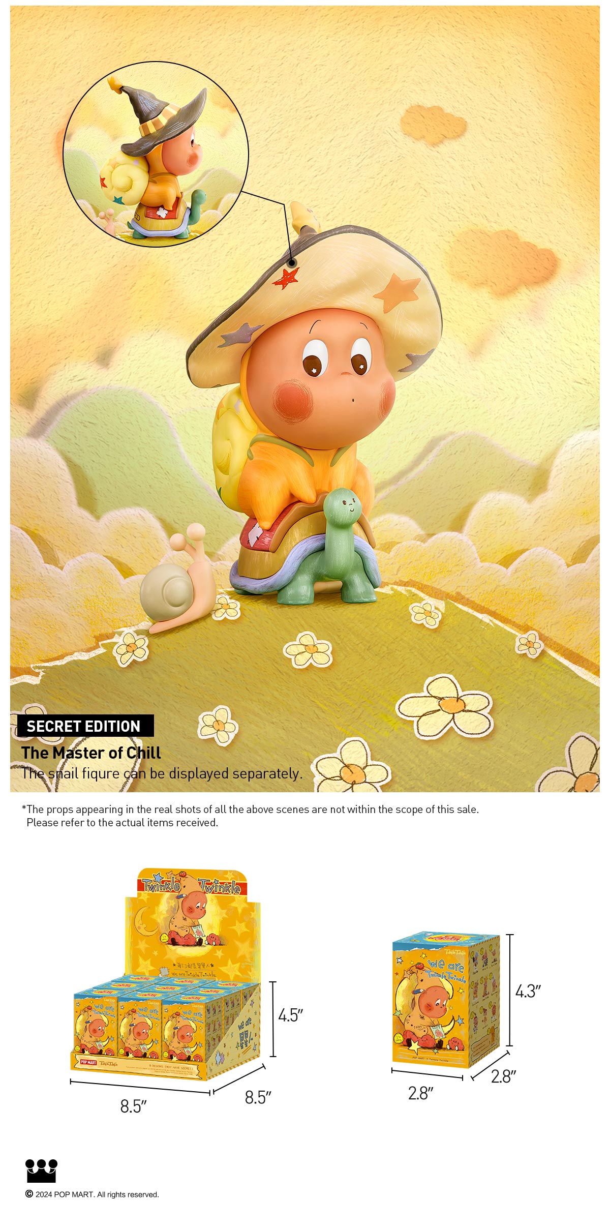 キーホルダー・アクリルキーホルダー Popmart We are Twinkle Twinkle POP NOW:We are Twinkle Twinkle Series-Plush Pendant Blind