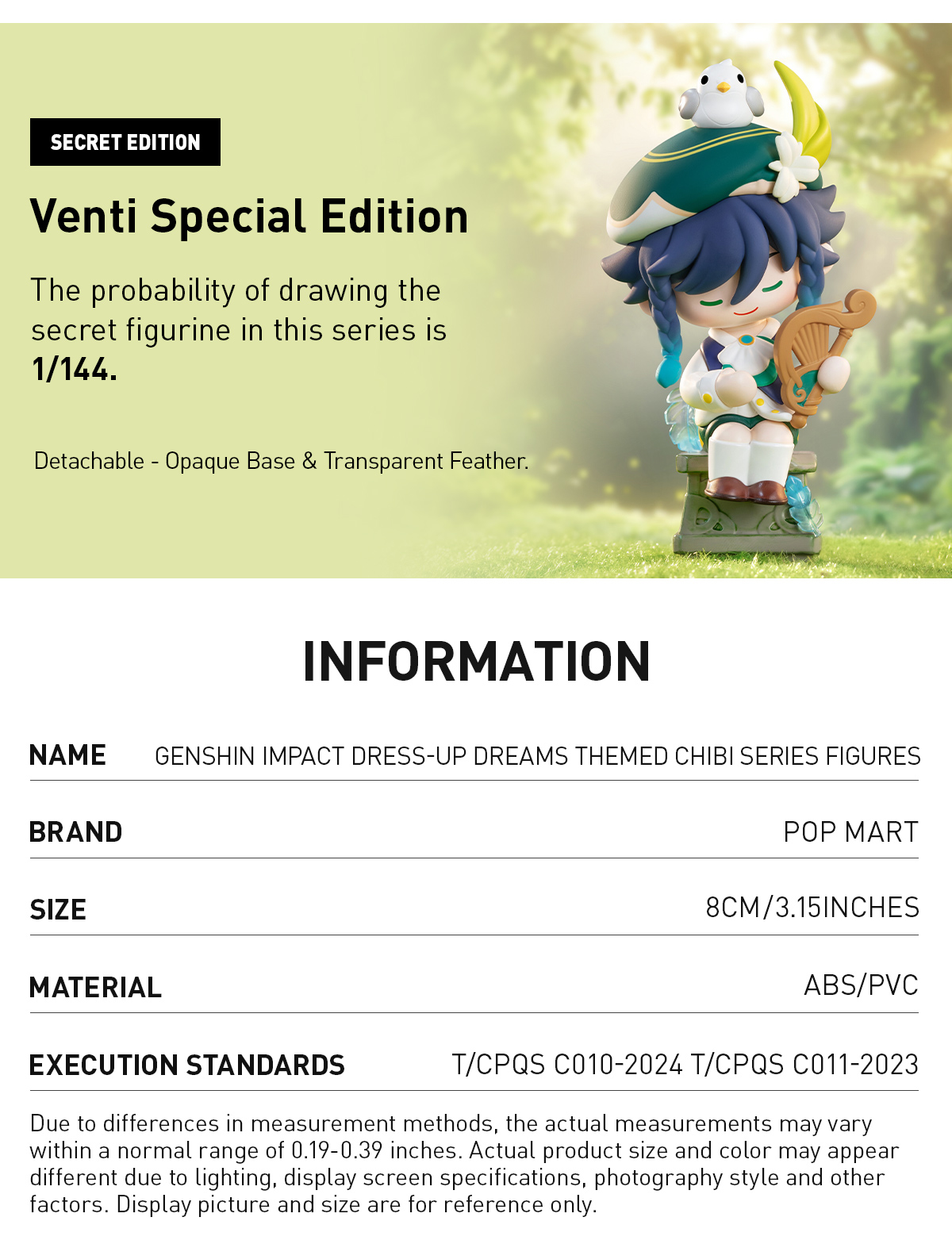 POP NOW:Genshin Impact Dress-Up Dreams Themed Chibi Series