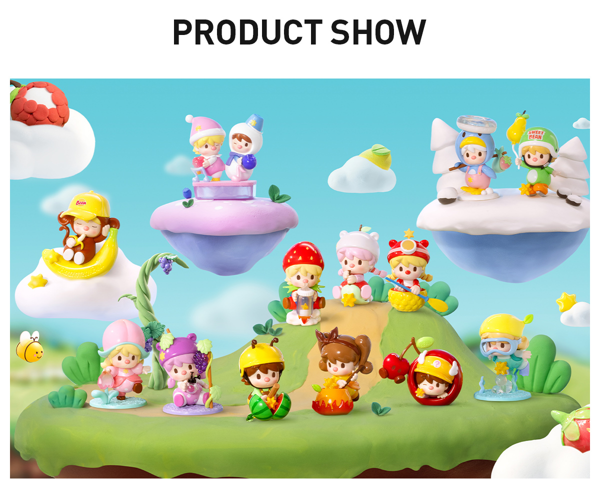 Sweet Bean Fruit World Adventure Series Figures - POP MART