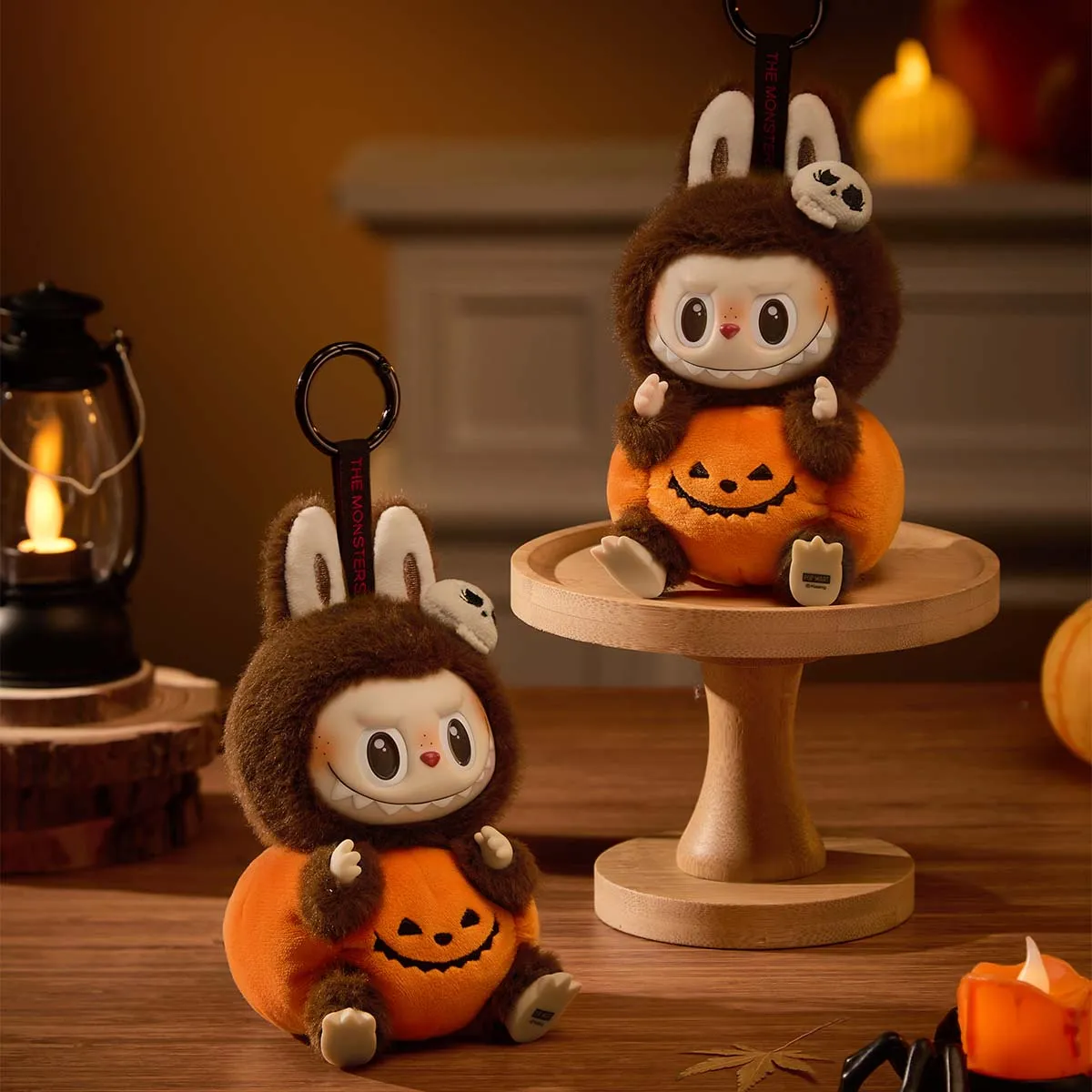 Happy Halloween Party SeLAries-Sitting Pumpkin Vinyl Plush Pendant 