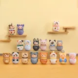 POP MART-PUCKY- Figuras"Roly-Poly Kitty Series" - Banner 2