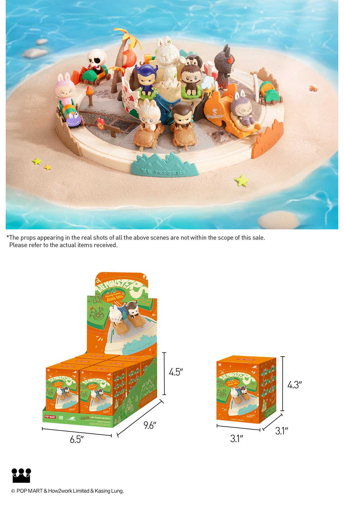 THE MONSTERS Playing Games Series Scene Sets | Blind Boxes