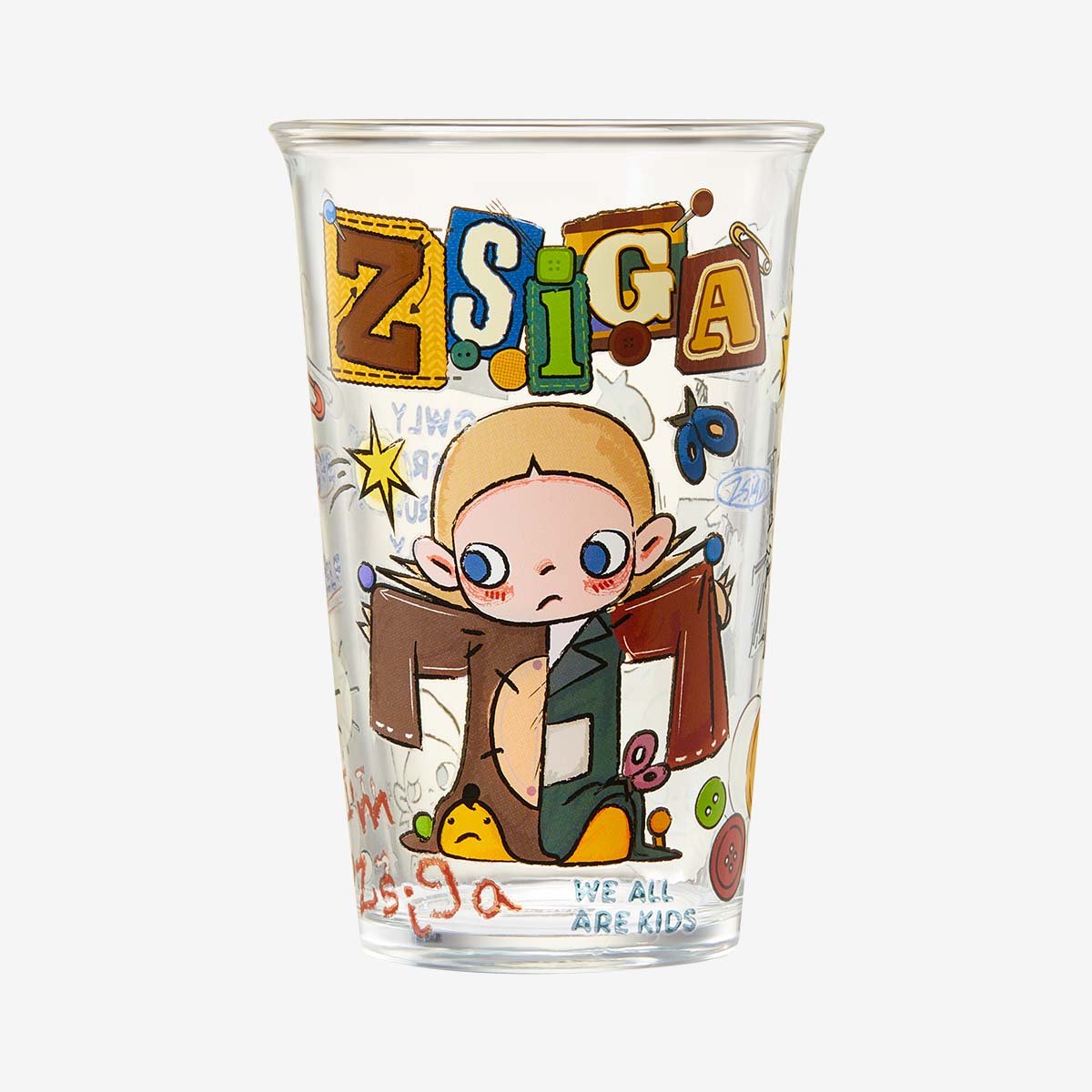 Zsiga We All Are Kids Series-Glass (Cold Water Cup